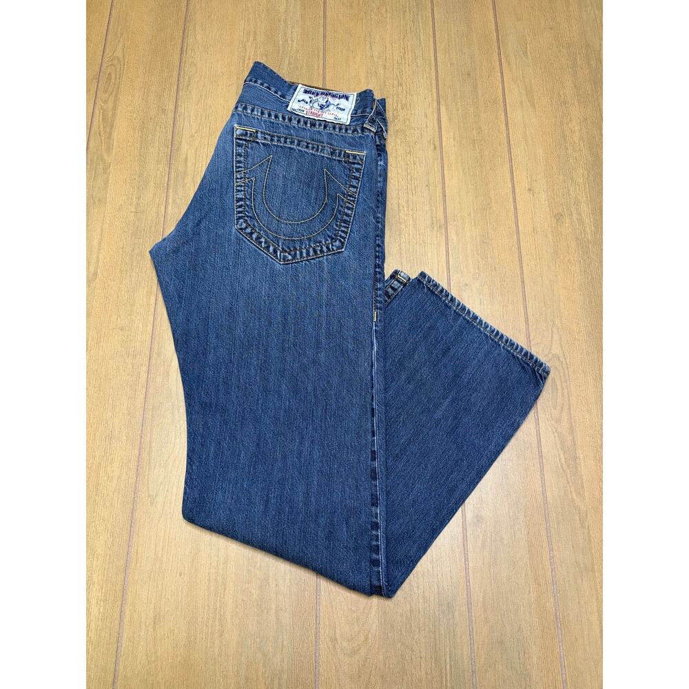 True Religion Men’s Jeans Size 34 Straight Basic Old Y2K boho Western